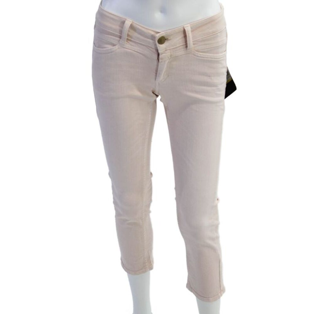 Closed Womens Pink Cropped Ankle Jeans Size 25